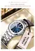 Poedagar Gold elegante relógio de pulso masculino à prova dwaterproof água calendário luminoso relógio quadrado aço inoxidável quartzo relógios masculinos na internet