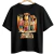 Camiseta Oversized 100% algodão com estampa cachorros surfistas good vibes