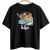 Camiseta oversized unissex com estampa divertida the beagles snoopy sonolentos
