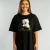 Camiseta Oversized Gatinho Branco Fofo com Veludo Verde | Camiseta em algodão premium e estampa divertida de gatinho branco fofo 3d - PeluPett
