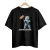 Camiseta preta oversized com estampa de gato engraçado segurando placa escrito "Gatinho Nutella" e frase "Eu sou babo. Muito babo!"