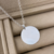 Colar Personalizado Medalha M (2cm) - loja online