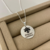 Colar Personalizado Medalha M (2cm) - comprar online