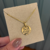 Colar Personalizado Medalha M (2cm) na internet