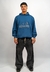 Zebra Print Hoodie Blue - comprar online