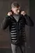 CAMPERA CANELON Y NEOPRENE CON CAPUCHA (42458) - Monkey Shops