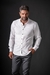 Camisa de vestir blanca lisa (44102)