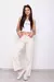 Jean wide leg beige (1328)