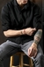 Camisa vestir negra lisa (43102) - comprar online