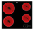 Anafe Eléctrico Whirlpool Ispirazione Akt8090l Negro 220v