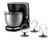 Batidora Philips Hr7922 Planetaria Negra / Inoxidable