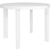 Mesa Redonda Garden Life F4130 Guinea 90 Cm Blanca