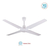 Ventilador De Techo Liliana Vthb104 4 P. S/luz Blanco