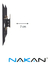 Soporte Nakan Spl-570 Lcd 10-32 Basculante, Negro - Alayian