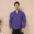 Camisa social litra Slim fit Punhos do colarinho inserem outras cores não amass - loja online