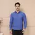 Camisa social litra Slim fit Punhos do colarinho inserem outras cores não amass na internet