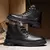 Botas masculinas de inverno na moda sapatos masculinos - loja online