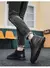 Botas masculinas de inverno sapatos de couro de alta qualidade, super confortável e durável. - comprar online