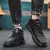 Imagem do Botas masculinas de inverno sapatos de couro de alta qualidade, super confortável e durável.