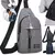 Bolsa Tiracolo Mini Masculina Pochete Transversal Ombro Peitoral Costas