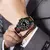 Novo relógio de calendário com pulseira de nylon masculino luxuoso. - loja online