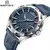 Naviforce marca masculina moda relógios de quartzo masculino pulseira de couro