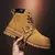 Imagem do Retro casual botas de cano alto para homens inverno grosso botas de tor