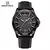 Naviforce marca masculina moda relógios de quartzo masculino pulseira de couro