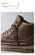 Botas masculinas de inverno sapatos de couro de alta qualidade, super confortável e durável.