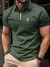Polo de golfe masculino de negócios manga curta camisa polo ao ar livre casual - loja online