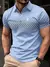 Polo de golfe masculino de negócios manga curta camisa polo ao ar livre casual na internet