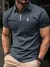Polo de golfe masculino de negócios manga curta camisa polo ao ar livre casual - comprar online
