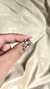 Aritos serpiente strass