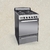Cocina Euro Acero Espejada Fundición