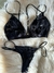 Imagen de Conjunto KIARA – Bralette de encaje y tul con broche delantero