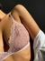 CONJUNTO DE PUNTILLA CON LUREX – BRALETTE + LESS REGULABLE - ART 5707