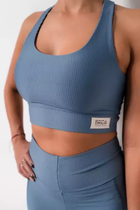 TOP KALA MORLEY - INDIGO - comprar online