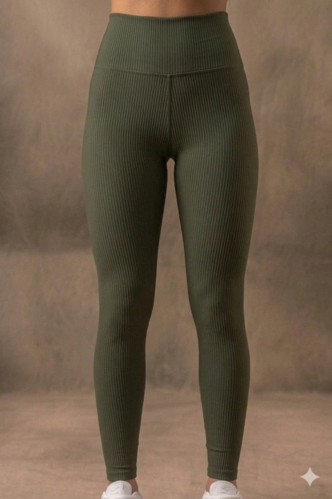 CALZA MORLEY VERDE MILITAR