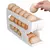 Dispensador automático de ovos com rolamento, 3 camadas, suporte para armazenam