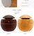 2024 novo umidificador de vaso de madeira usb carro escritório casa cor luz not - OfertaShoppy
