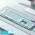 104 teclas punk retro teclado arco-íris backlight teclado com fio rgb retroilum