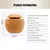 2024 novo umidificador de vaso de madeira usb carro escritório casa cor luz not