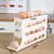Suporte de ovos amobox para geladeira, organizador de ovos de geladeira com rola - comprar online