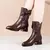 Bota de Couro Aveludada e Forrada - Max Confort - comprar online