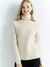 Blusa de lã gola alta para o inverno - shopilem