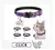 Coleira de couro personalizada - comprar online