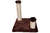 Luppet Brinquedo Arranhador Quadrado Com Postes Para Gatos Marrom - comprar online