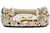 Cama para Cachorro Quadrada Impermeavel Luppet Bege Pets