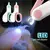 Cortador de unhas profissional com luz LED