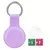 8/4/2 pacotes de capa itag de silicone para airtags com chaveiro